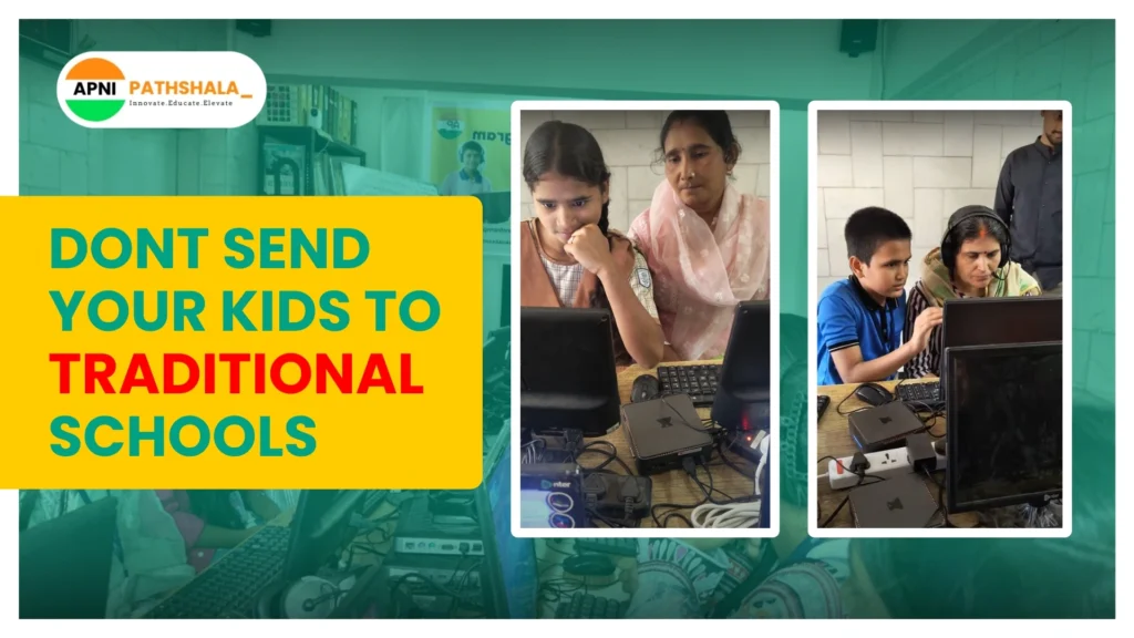 Parents choosing alternative education models for their kids.