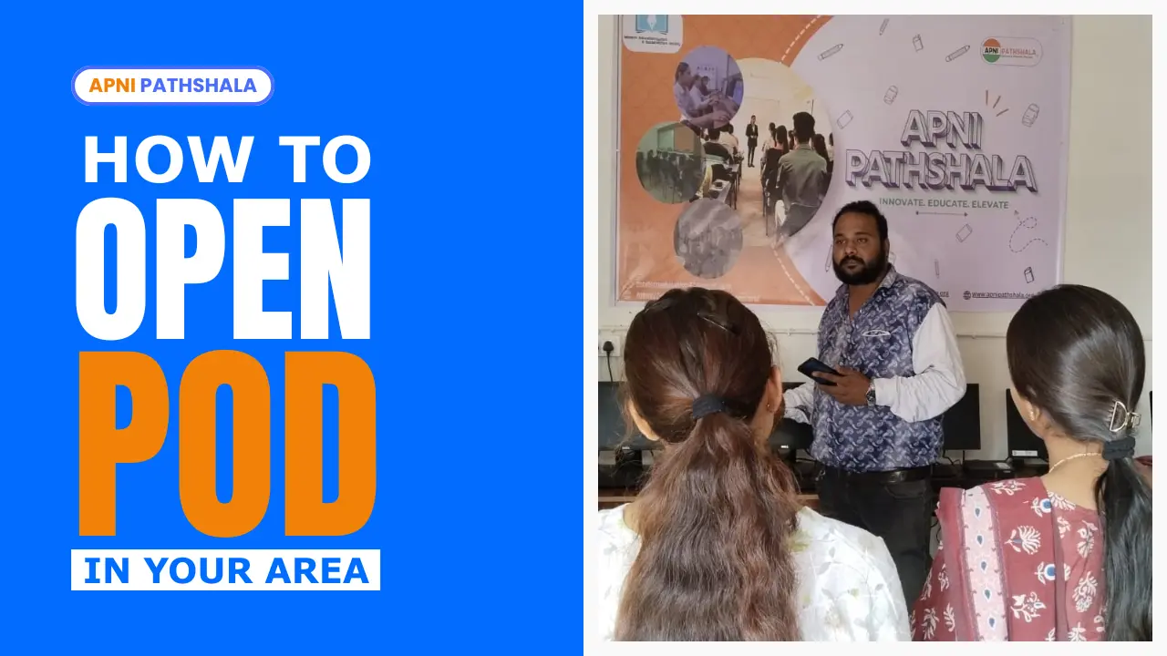 Transformation of an empty classroom into a digital POD with computers Blog thumbnail for 'How to Open a POD (Digital Classroom) in Your Area