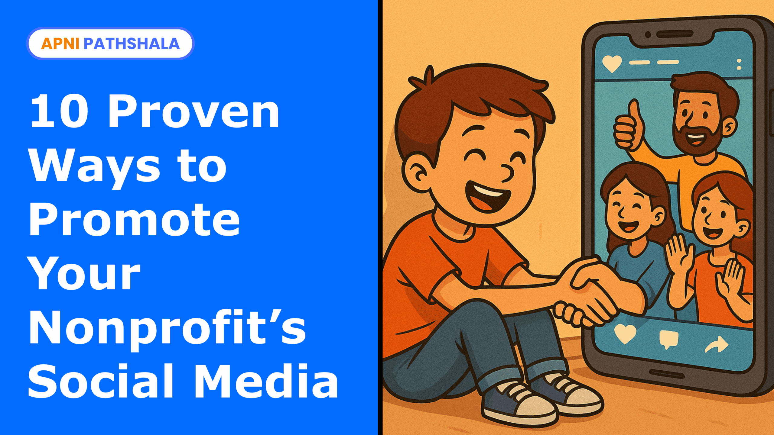 Thumbnail showcasing people connecting with a child through social media, highlighting the power of online engagement.