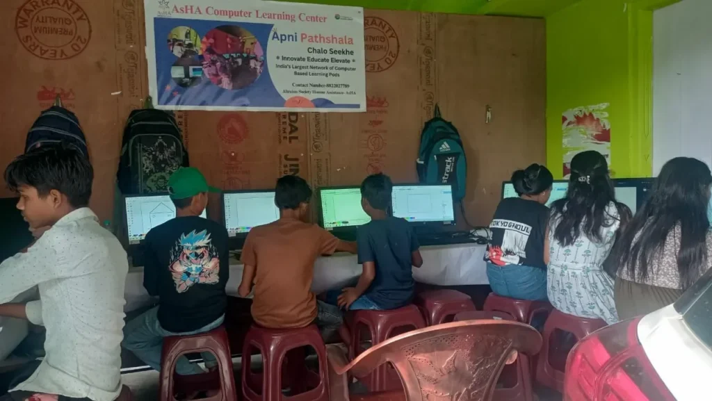 Picture of Asha Computer Center POD