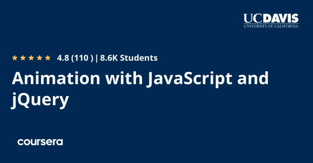 Picture of Animation with Javascript and Jquery courses picked by Apnipathshala