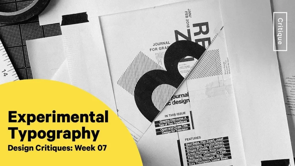 Picture of Experimental Typography Design Critique Class Central course picked by Apnipathshala