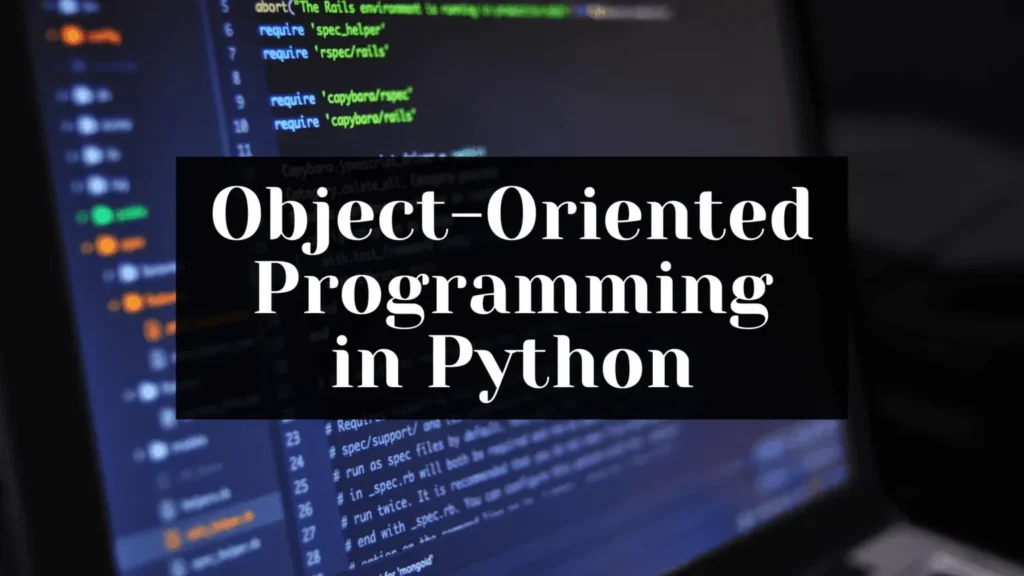 PIcture of free Object Oriented Programming in Python course picked by Apnipathshala