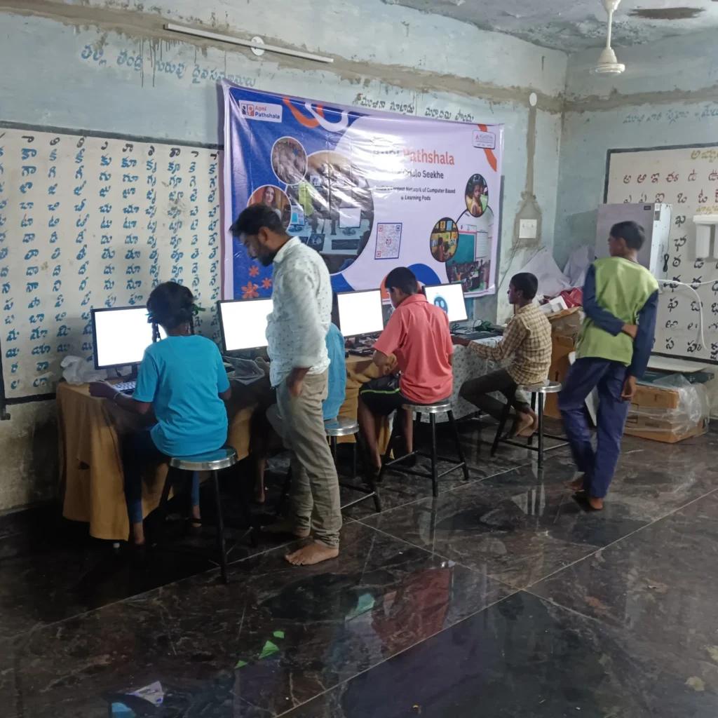 Picture of V Pradeep Agastya Foundation POD of ApniPathshala
