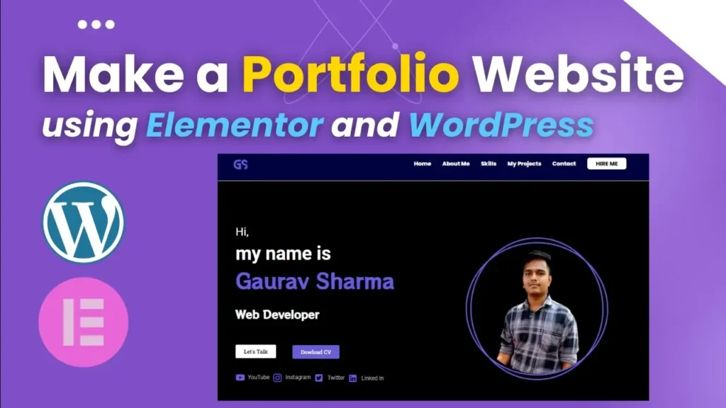 Picture of Wordpress Portfolio Website Course