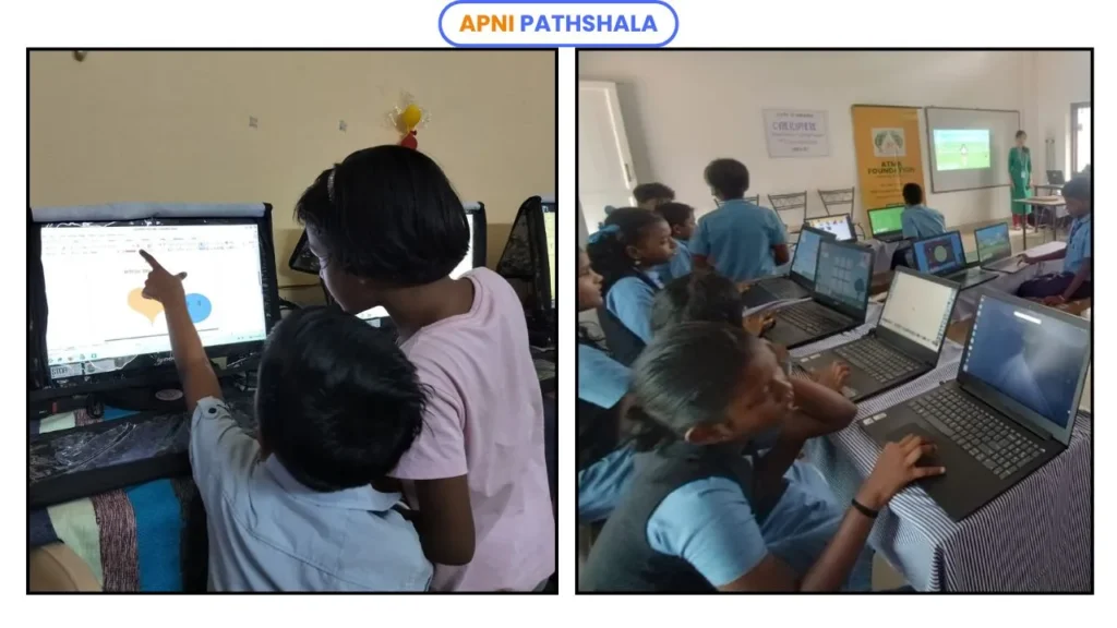 Apni Pathshala POD Team opening new PODs