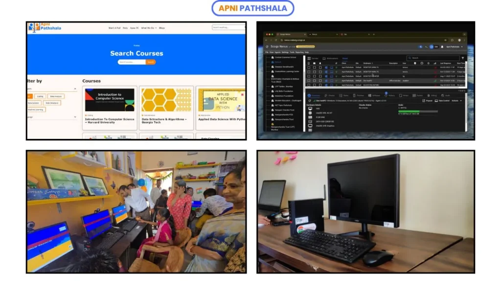Website team, Computer team, Student Safety Software team's achievements