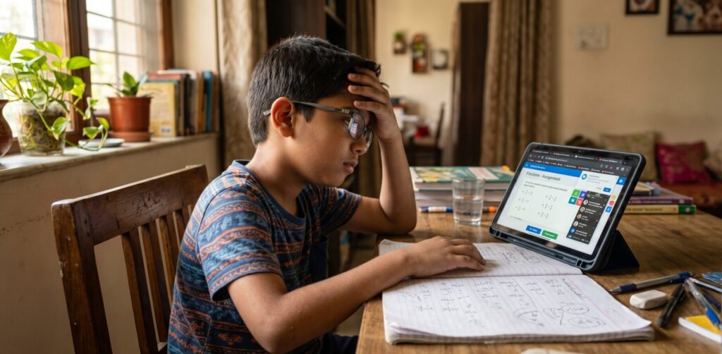 Why Does Homework Feel Harder When Children Study on Screens?