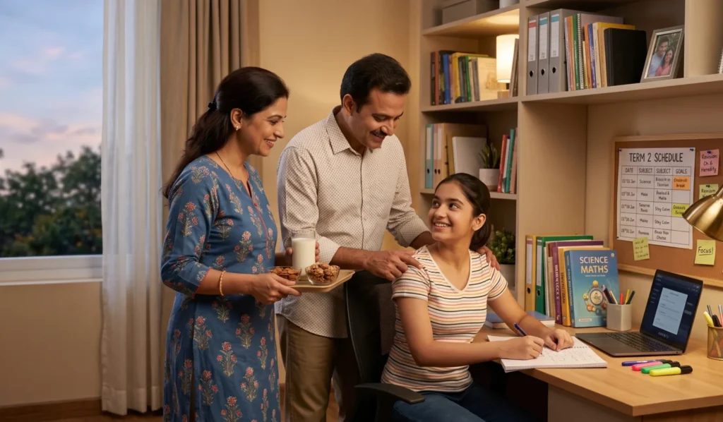 Exams don't have to mean stress. Discover practical ways Indian parents can create a calm, supportive environment that helps children prepare with confidence before exam pressure begins.
