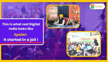 Digital India in action: Apni Pathshala and JJ Education come together to provide digital education in rural areas.