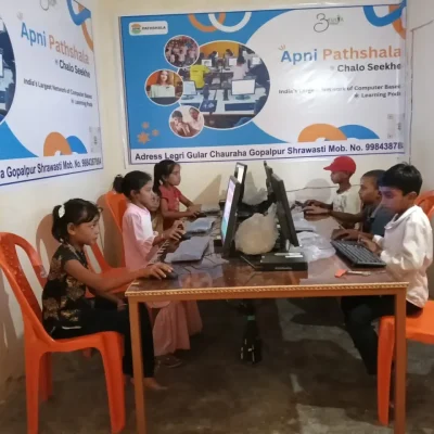 Picture of the Autlya Digital Shiksha POD, Atulya Vikas Foundation